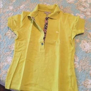 Authentic Burberry polo shirt