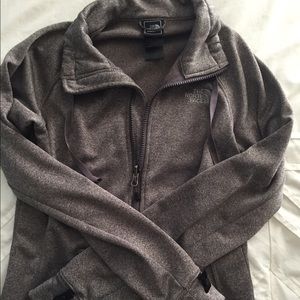 Like new north face zip up sweater