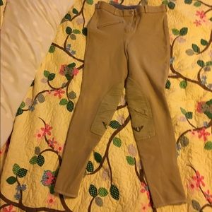 Tan riding breeches