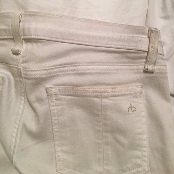 Rag & Bone White Skinny Jeans - Picture 6 of 6
