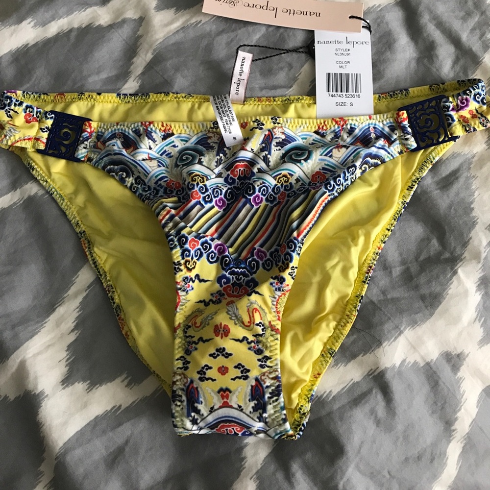 Nanette Lepore bikini bathing suit bottom.