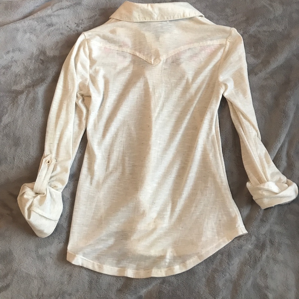 Embroidered button down - Picture 5 of 5