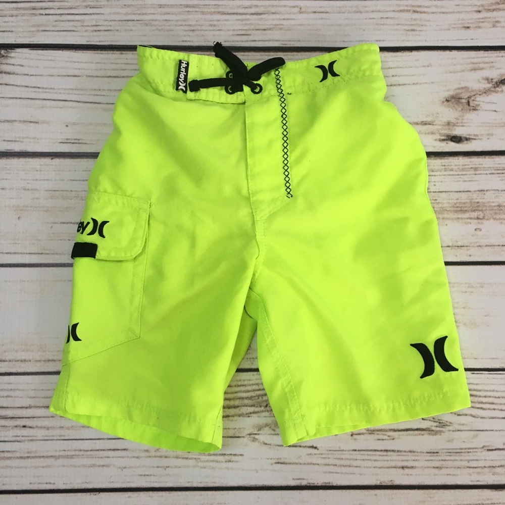 ⚜️HURLEY Neon Boys Swim Trunks