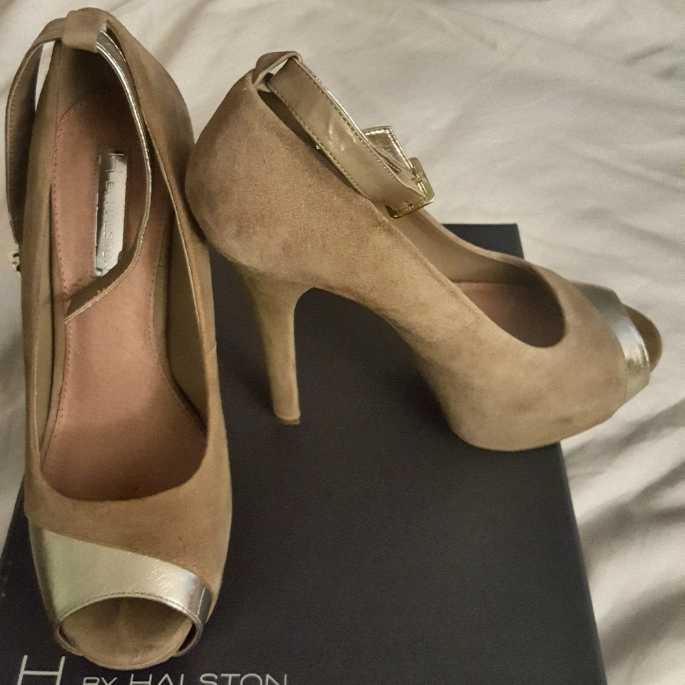 Taupe shoes