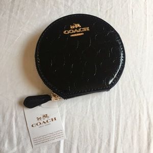 Coach Black Coin Pouch