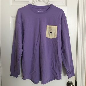 Medium Southern Marsh Long Sleeve T-shirt - Purple