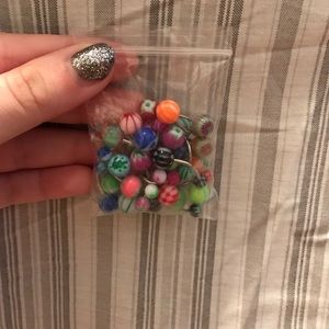 26 belly button rings! 💘