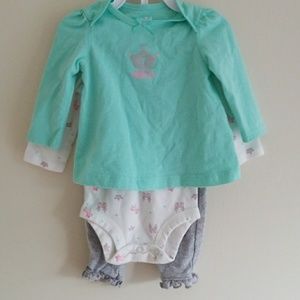 Child of Mine by Carter's 3 piece outfit