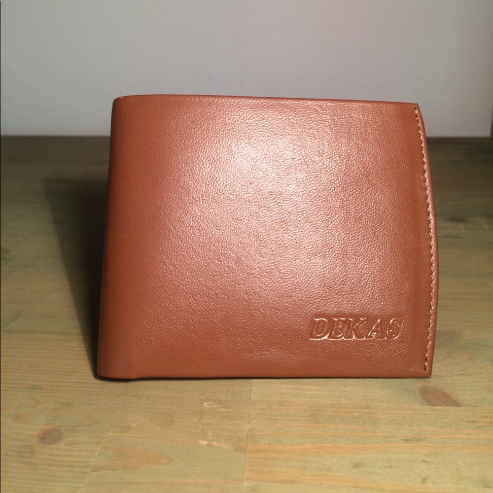 NEW Dekas "Genuine Leather" Wallet