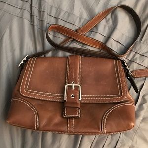 Tan Coach Bag