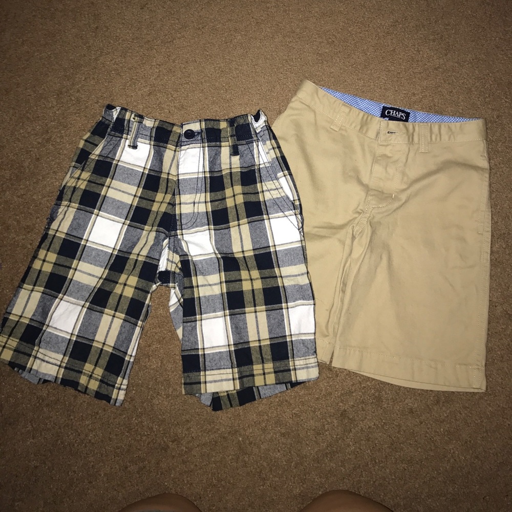 2 pairs boys trendy shorts