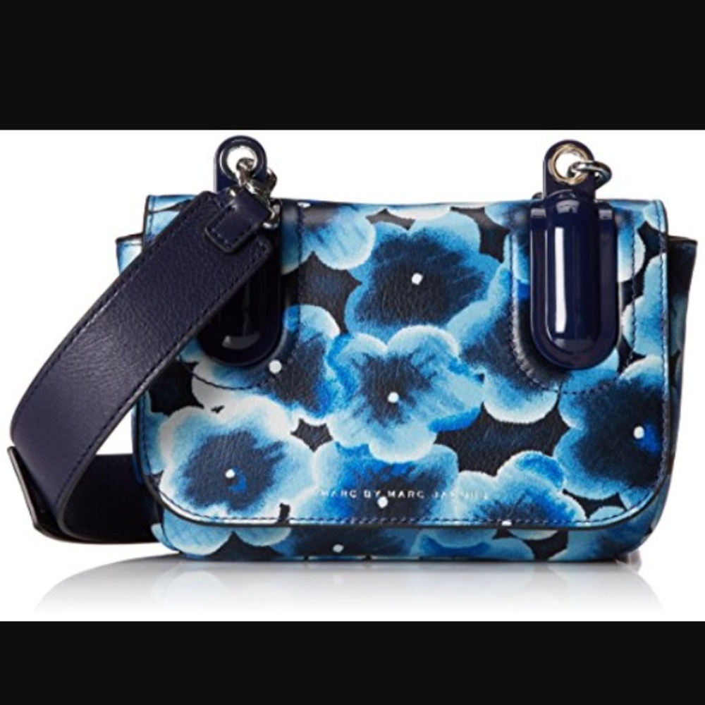 Marc Jacobs floral ball and chain crossbody bag