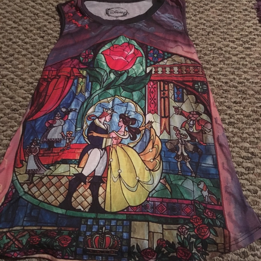 Disneys Beauty and the Beast tank