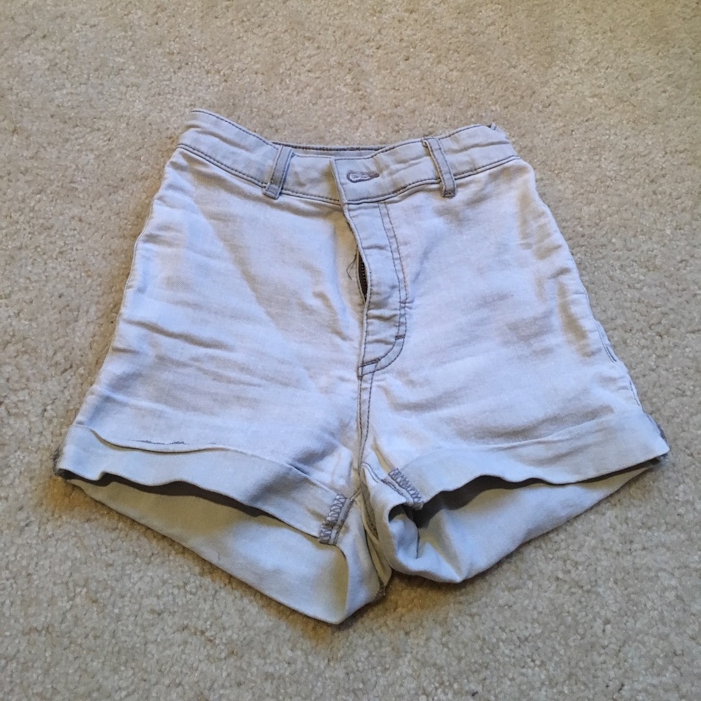High waisted shorts