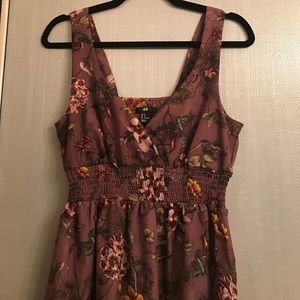 Flower Print Dress