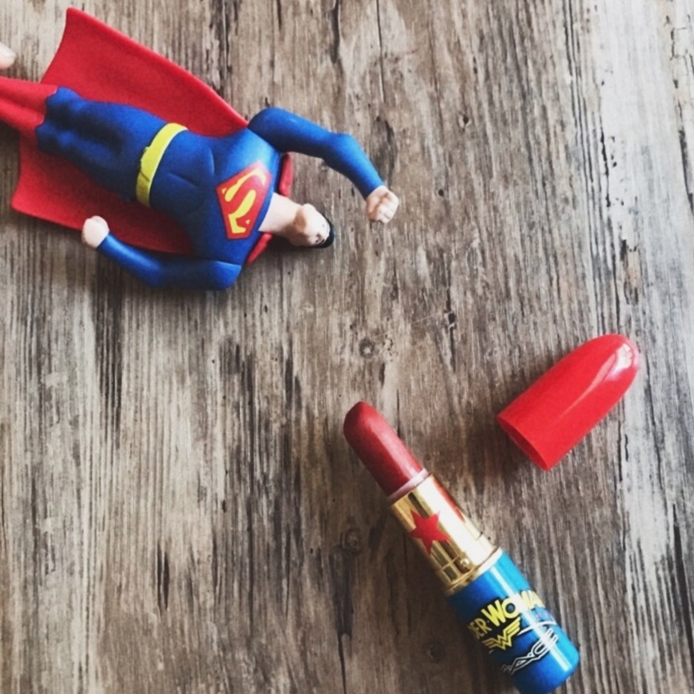 Mac x Wonder Woman lipstick