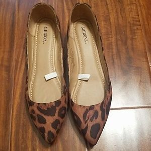 New Cheetah Print Flats