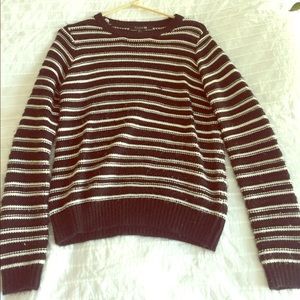 Forever 21 black & white sweater