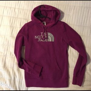 The north face pull over hoodie