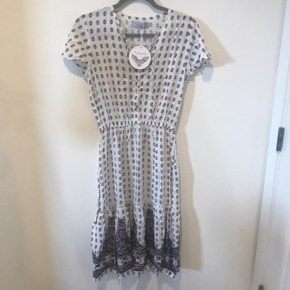 Auguste Gypsy Girl Day Dress Natural - Picture 4 of 8