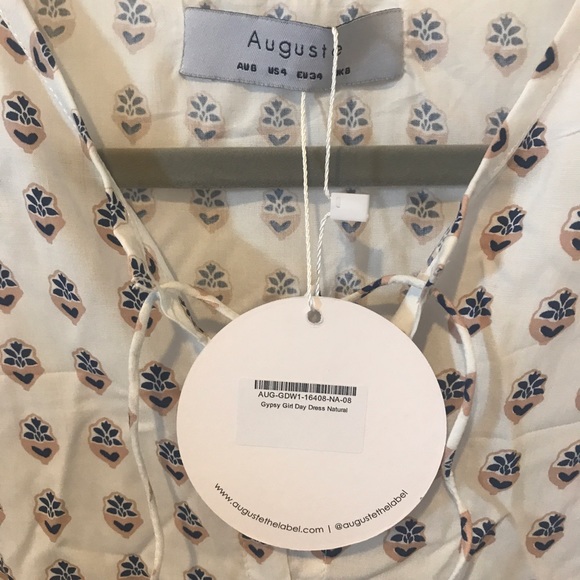 Auguste Gypsy Girl Day Dress Natural - Picture 6 of 8