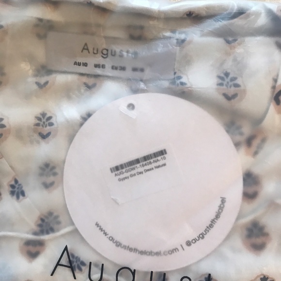 Auguste Gypsy Girl Day Dress Natural - Picture 8 of 8