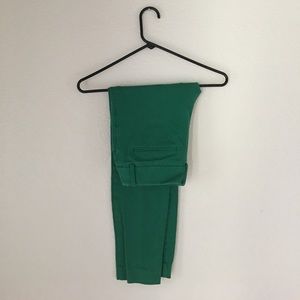 Merona Kelly Green Cropped Slacks