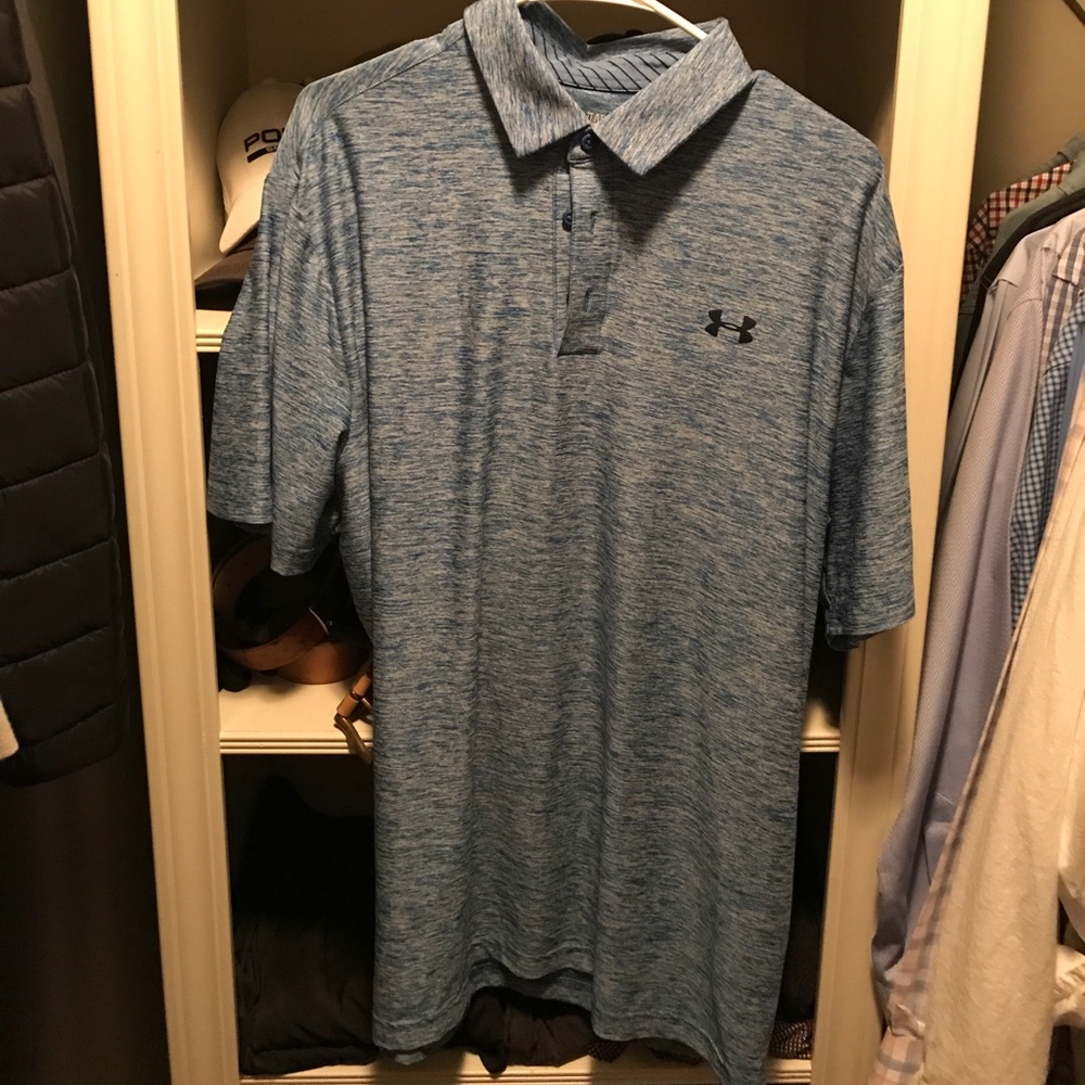 Under armor golf shirt
