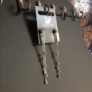 Swarovski crystal drop earrings
