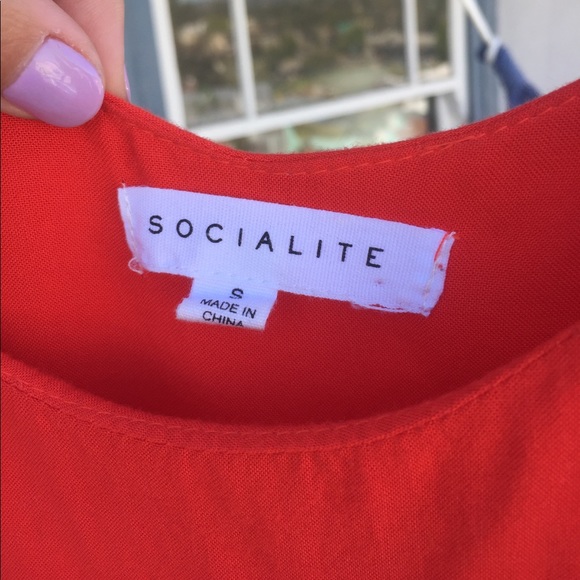 Red romper - Picture 2 of 3