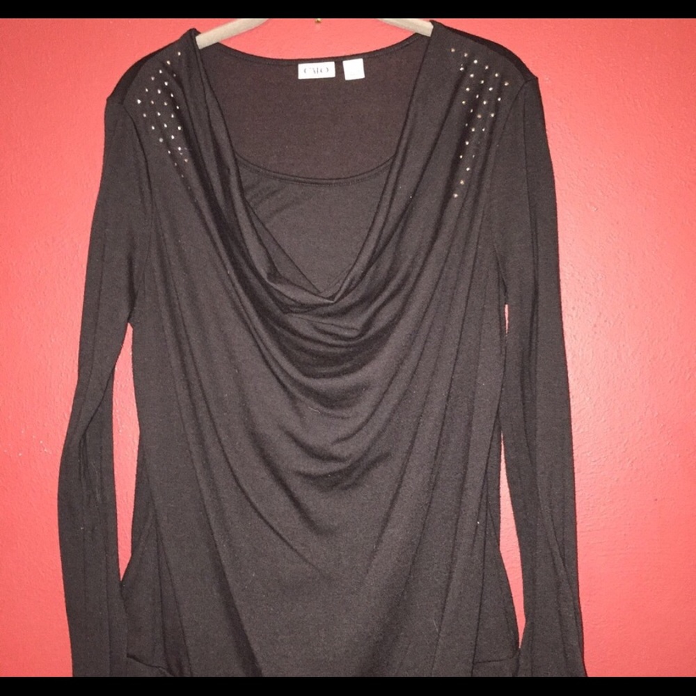 🚨🚨Long sleeve, thin, cowl neck top