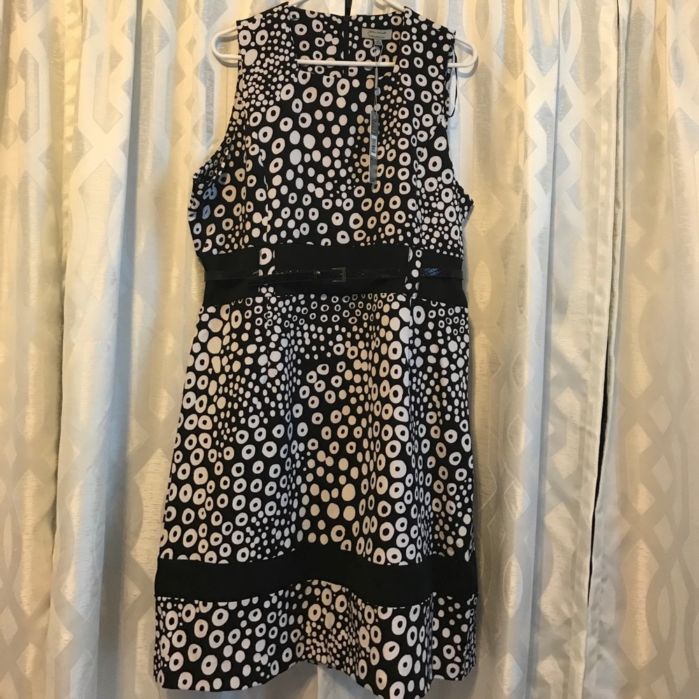 Brand new black and white John Miller summer dress