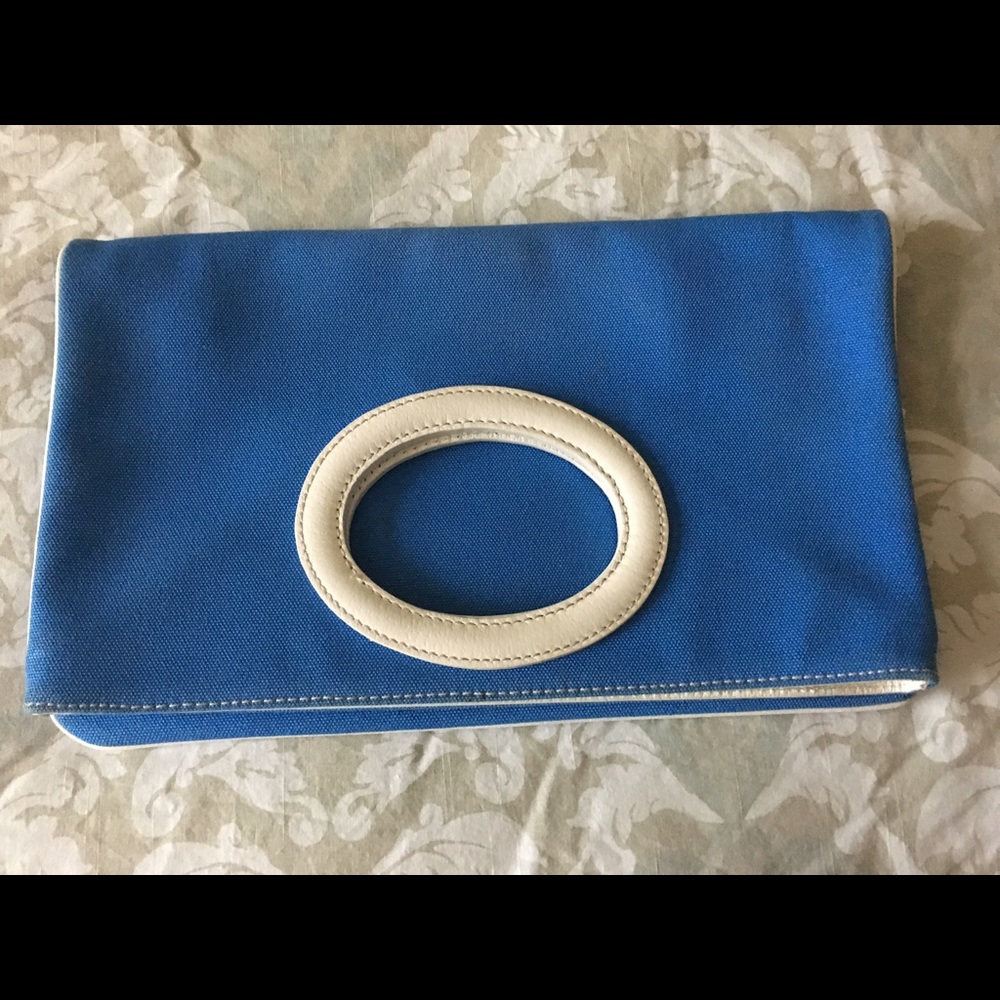 Kate Spade Blue Clutch Gem