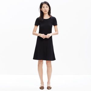 Madewell Gallerist dress in black