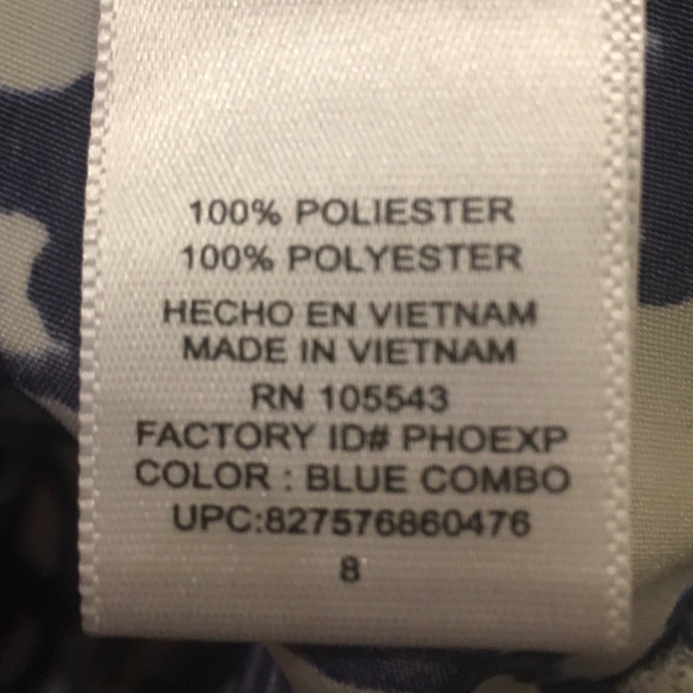 🎉SALE🎉Peter Som Blue Tie-Dye Dress - Picture 8 of 8