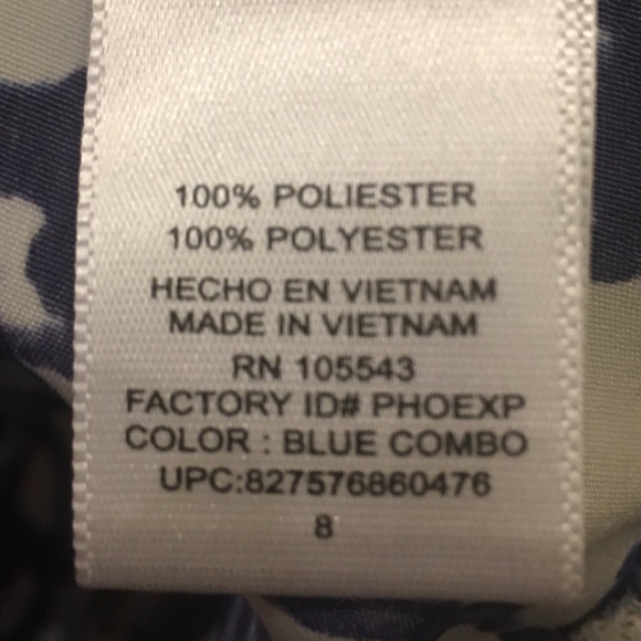 🎉SALE🎉Peter Som Blue Tie-Dye Dress - Picture 8 of 8