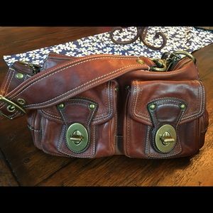 Coach Whiskey Leather Purse