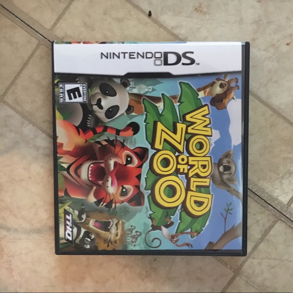 nintendo DS game world of zoo.
