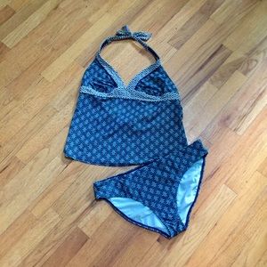 Athleta patterned Tankini