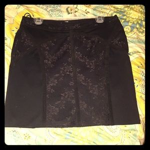 Black Free People skirt