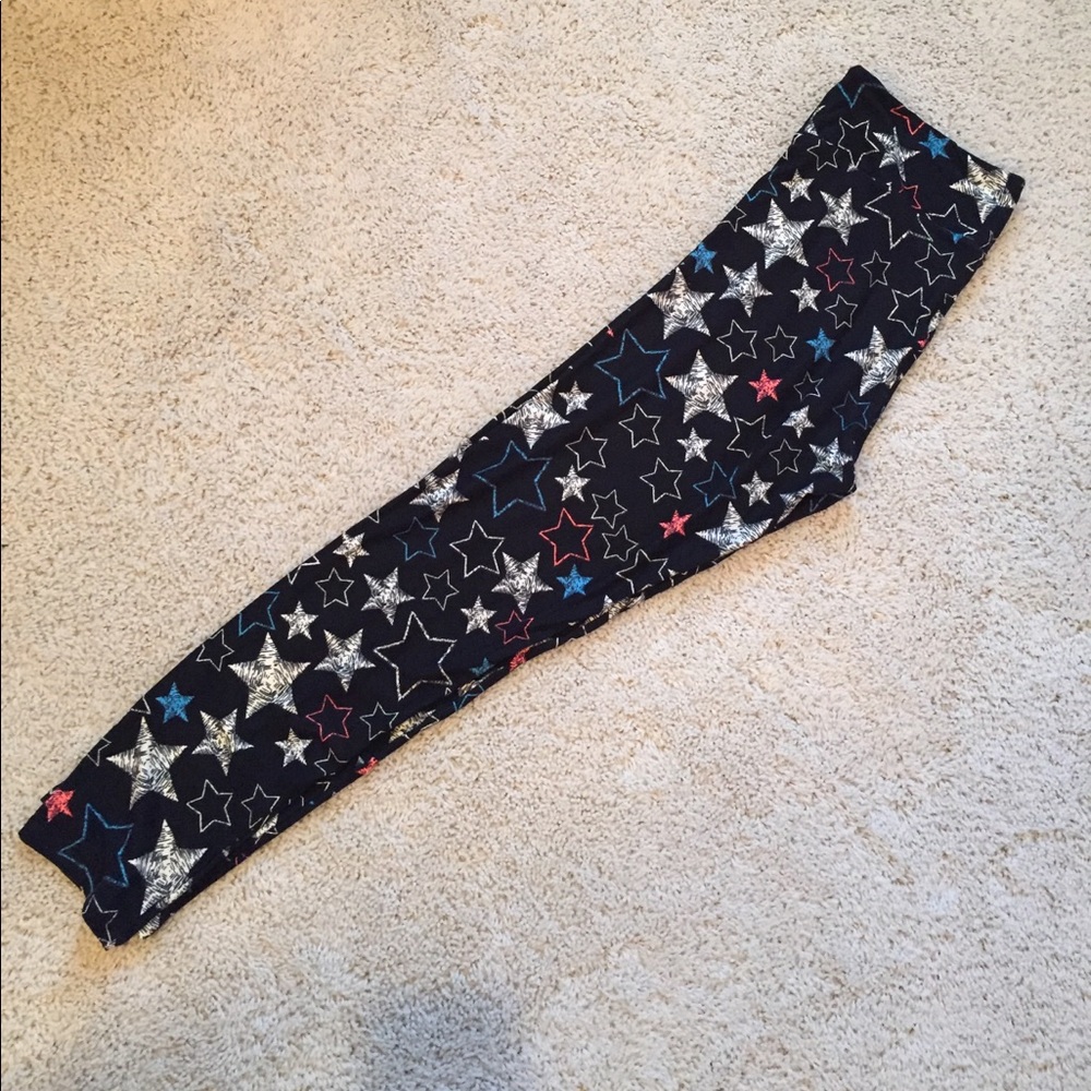 New Americana LuLaRoe leggings very cool print