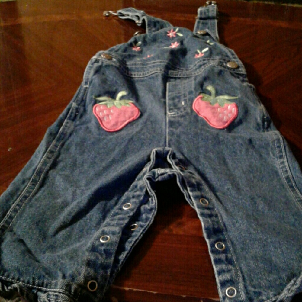 Denim overalls