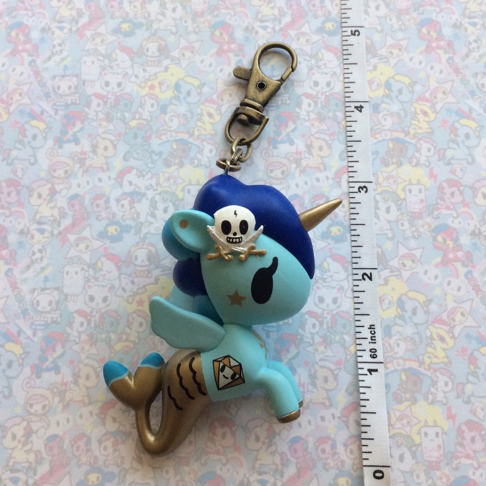 Tokidoki Mermicorno bag charm/ keychain