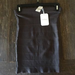 NWT - MILLAU Bandage Skirt in Graphite