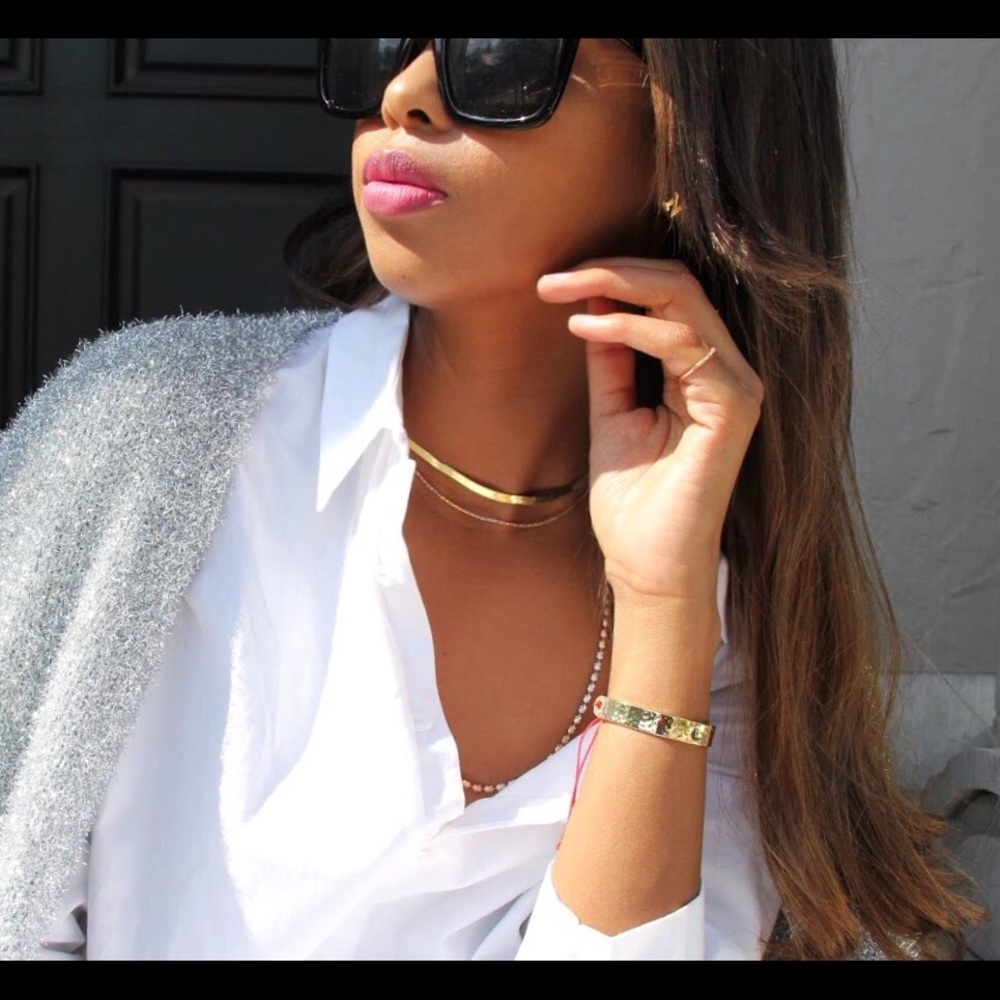 14K gold plated friendship bracelet