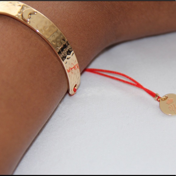 14K gold plated friendship bracelet - Picture 2 of 4
