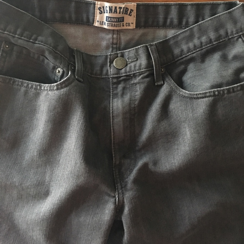 Men's Levi Strauss Grey Jeans. 36x30