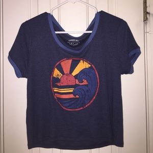 Beach Sunset Crop Top