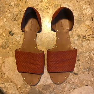 Madewell slip on sandals