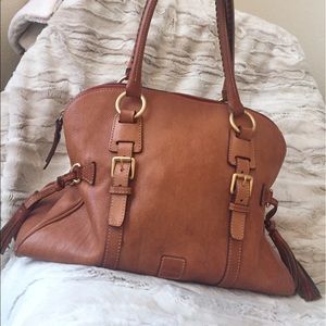 Dooney & Bourke Florentine Domed Buckle Satchel